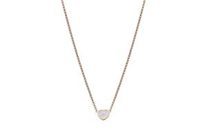 Chopard 18kt Rose Gold My Happy Heart ожерелье из перламутра