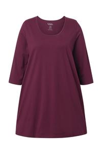 Ulla Popken Лонгслив в винно-красном цвете