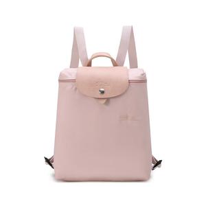 Le Pliage Green Recycled Canvas With Leather Trim Рюкзак Женский Вишневый Цвет