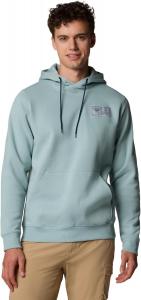 Толстовка Columbia mens Pfg Castback Hoodie, Crushed Blue/Pfg Woven Patch Fotw Hooks