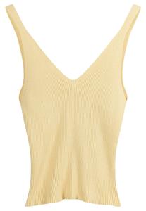 MELA Вязаный топ 'RHADA' в желтом цвете