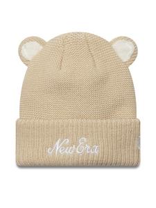 Зимняя шапка New Era Teddy Bear Ears Cuff Knit Beanie 60580793, бежевый
