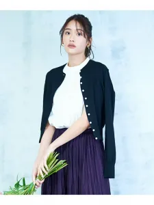 Вышитая комбинированная блузка без рукавов Suite L, цвет White [001]