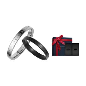 DW/DanielWellington Даниэль Веллингтон унисекс кольцо из серебристого сплава