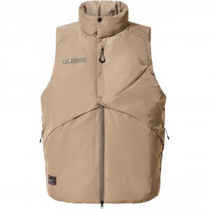 Oakley Мужской жилет коричневого цвета со стоячим воротником