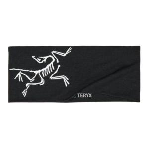 Arcteryx Шерсть, нейлон, эластан, лиоцелл повязки на голову unisex черные