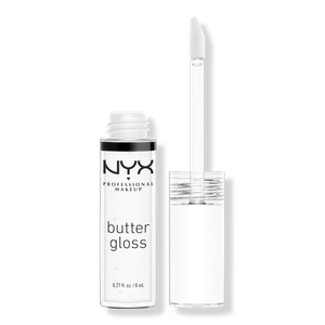 Нелипкий блеск для губ Butter Gloss NYX Professional Makeup, Clear