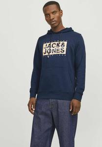 Худи Jack & Jones GEDRUCKT, Navy Blazer/Dark Blue
