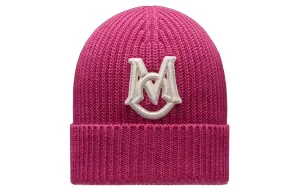 Moncler Хлопковая вельветовая шапка Men's Pink