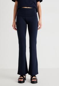 Брюки Gina Tricot SOFT TOUCH FOLDED TROUSERS, Sky Captain/Blue