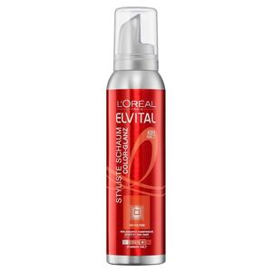 Лак для волос elvital styliste schaumfestiger color-glanz Loreal Paris, объем 150 мл