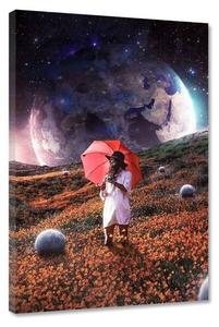 Картина на холсте Hustling Sharks GOOD DAY, синий