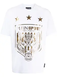 Футболка с принтом Plein Sport, белый