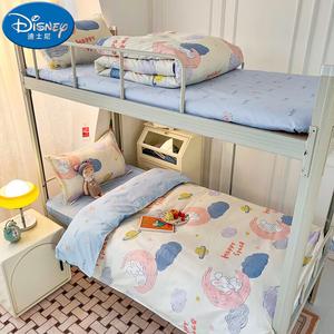 Disney Комплект постельного белья, простыня на резинке 180 см, пододеяльник 200×, небесно-голубой, звезды и луна, GD