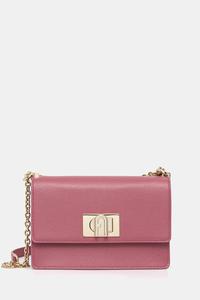 Кожаная сумка Furla, розовый