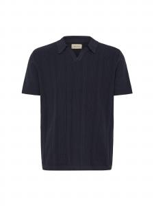 BLEND Футболка 'BHBaron' в темно-синем цвете