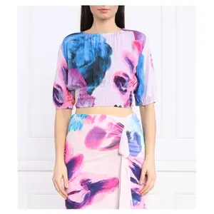 Блузка стандартного кроя Desigual, мультиколор