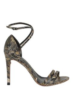 Туфли с ремешками Ines X5 Salvatore Ferragamo, черный