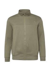 s.Oliver Men Big Sizes Худи на молнии цвета хаки