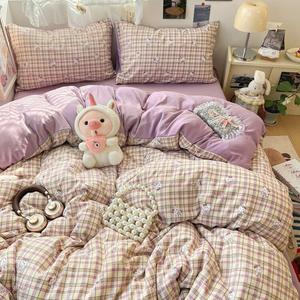 FUANNA Комплект постельного белья 4 предмета, 180 см, пододеяльник 200x230 см