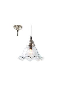 Подвесной светильник Noelle прозрачный/серебристый Loberon, прозрачный/серебристый