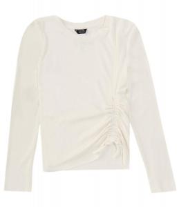 Длинный топ с затяжкой для девочек в бежевом цвете Truce