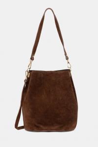 Замшевая сумка Answear.LAB, коричневый