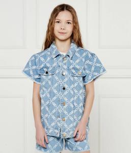 Джинсовая куртка Regular fit Michael Kors Kids, синий