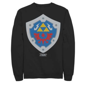 Мужской пуловер Nintendo Legends of Zelda Hylian Shield Licensed Character