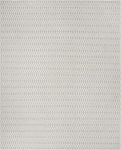 Ковер SAFAVIEH, 244 x 305 см, - коллекция Oasis - большой - Grey & Ivory, ручная работа, плоское плетение из шерсти, идеально для гостиной, спальни, офиса, столовой (OAS432A)