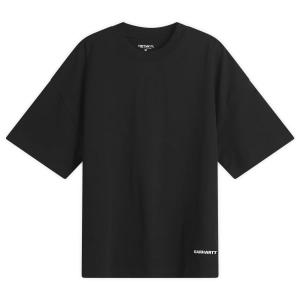 Футболка с надписью «Ссылка» Carhartt Wip, черный & белый