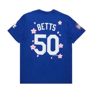 Футболка Nike x Takashi Murakami x MLB World Tour Tokyo Series 2025 Betts Dodgers Short-Sleeve Tee, Blue