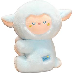 Милые плюшевые куклы-животные с вытяжной веревочкой, высота 30см/35см MORTEN SOLUM