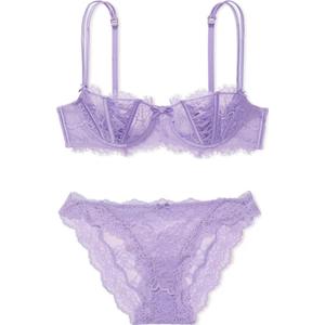 Victoria's Secret Женский комплект нижнего белья фиолетовый