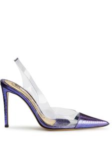 Alexandre Vauthier туфли с эффектом металлик, синий