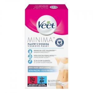 Указанные полоски воска для холодной депиляции (16 шт.) Veet