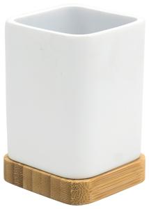 Чашка для зубной щетки Sadena, светло-коричневый/белый