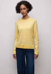 Свитер-Пуловер gestreifter Street One, Gelb