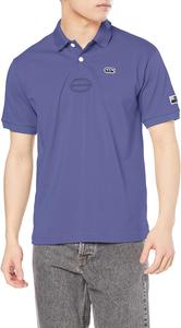 Мужская футболка-поло Canterbury RA32093 с коротким рукавом и принтом регби, синий/фиолетовый