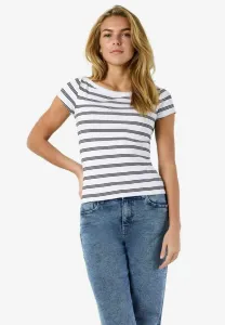 Nmmaya ss boatneck fwd noos basic tshirt Noisy May, Bright White