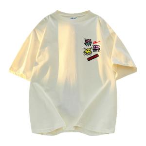 Футболка с рукавом дроп-шоулдер женская WARRIOR, оранжевый (heavyweight and 100% cotton）