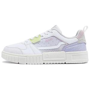 QIAODAN Низкие кроссовки для скейтбординга с противоскользящими амортизаторами и износостойкими свойствами, женские, фиолетовые