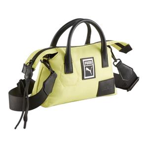 PUMA Полиэстеровая с полиуретаном мини-сумка через плечо женская желто-зеленая, Yellow Green