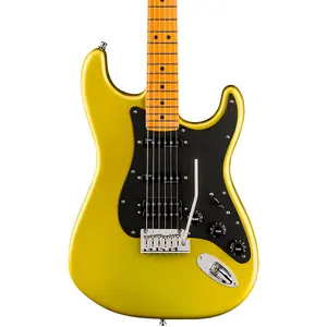 Электрогитара Fender American Ultra II Stratocaster HSS с кленовой накладкой на грифе, Solar Flare