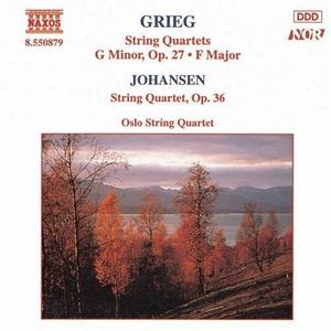 CD диск Grieg / Johansen / Oslo String Quartet: String Quartets