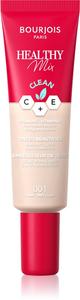 Легкая текстура тональной основы Healthy Mix с увлажняющим эффектом Bourjois, atspalvis 001 fair 30 мл