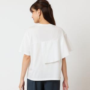 Моющаяся футболка с оборками Lobjie, цвет White