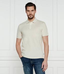 Рубашка поло Regular fit Boss, желтый