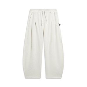 Li Ning x 1807 LIANNINGKUAN Basketball Collection Повседневные мужские брюки, heather серый mist белый