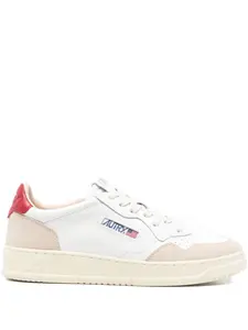 Кроссовки Medalist из кожи и замши AUTRY, белый